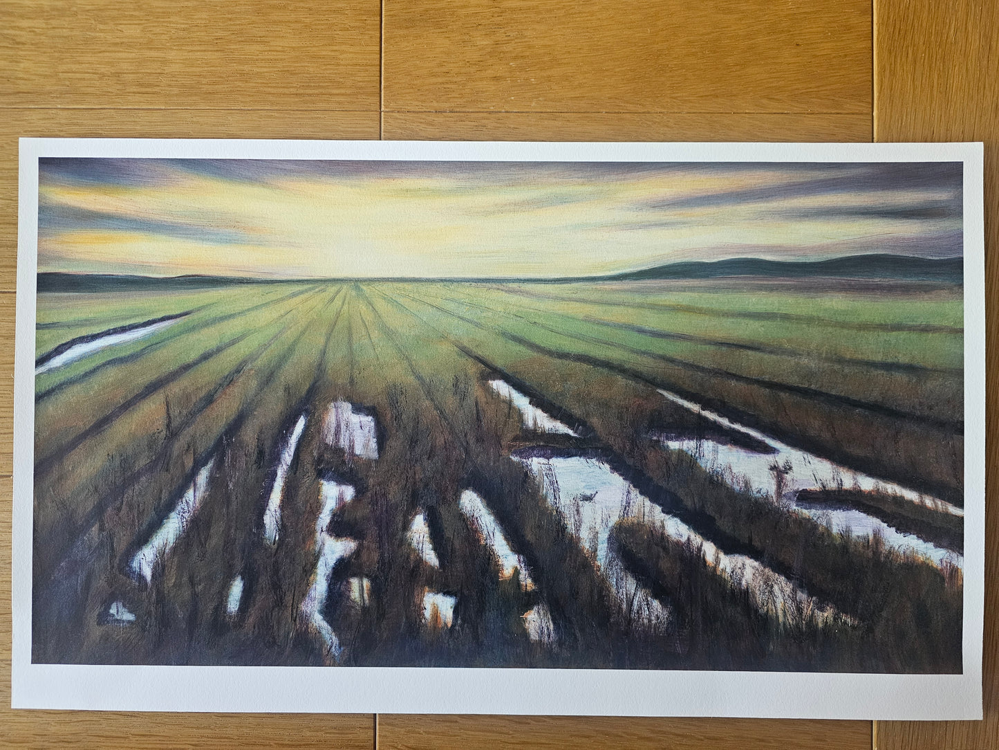 Darkness into Light - Giclée print 30 3/4" x 17"